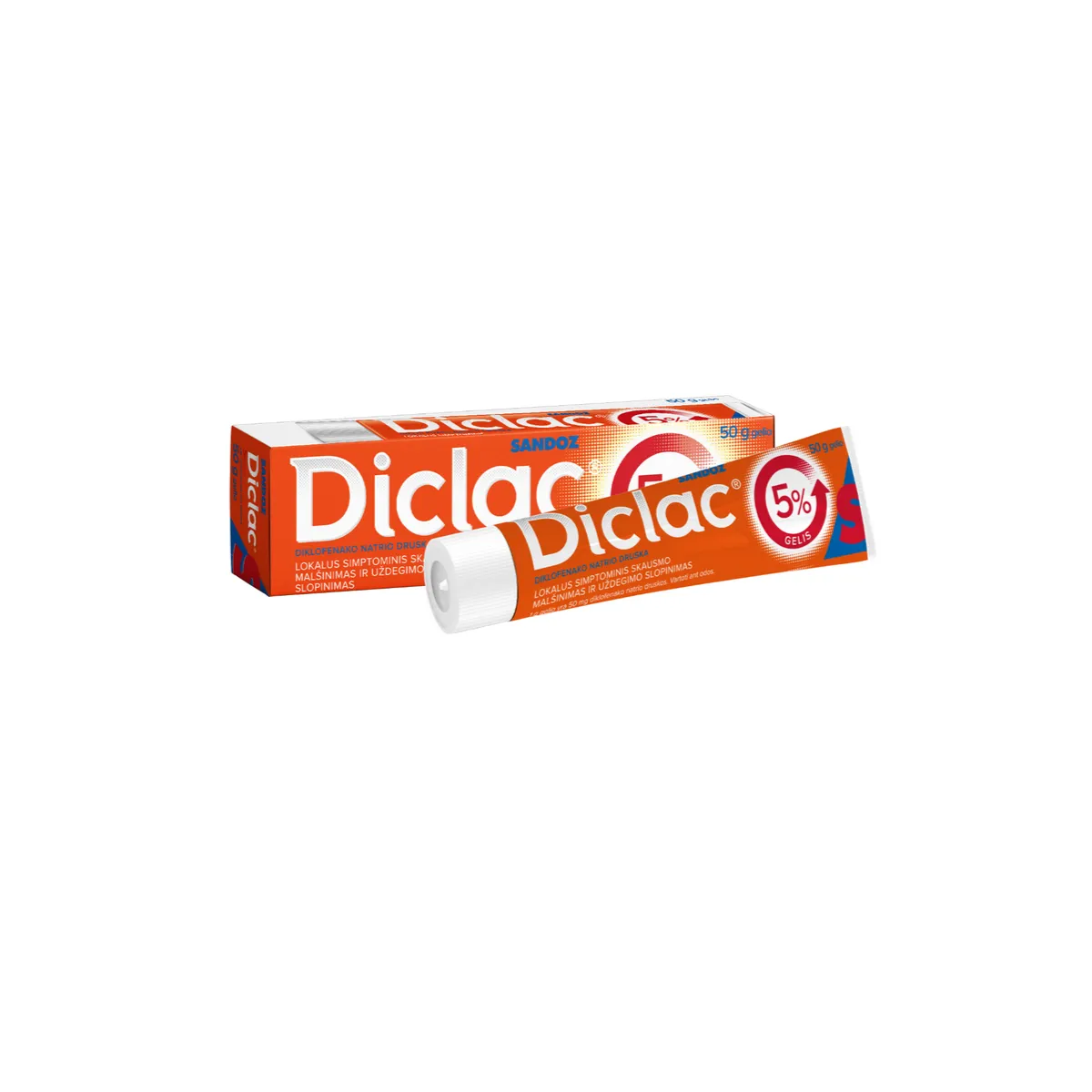 Diclac 5% gelis 50g N1 - 