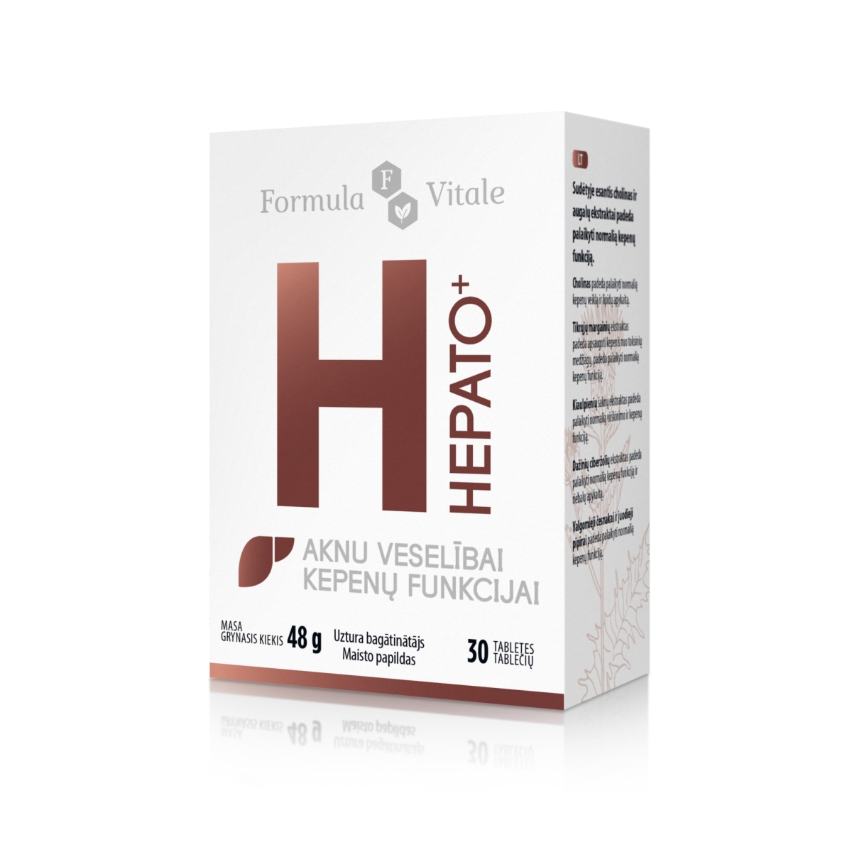 FORMULA VITALE Hepato, tabletės N30 - 