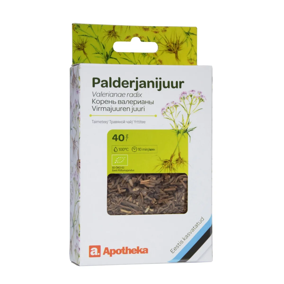 APOTHEKA vaistažolių arbata VALERIJONŲ ŠAKNYS, 40 g -  1