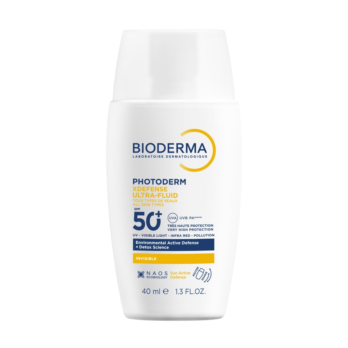 BIODERMA  detoksikuojantis fluidas nuo saulės PHOTODERM XDEFENSE 40 ml - 