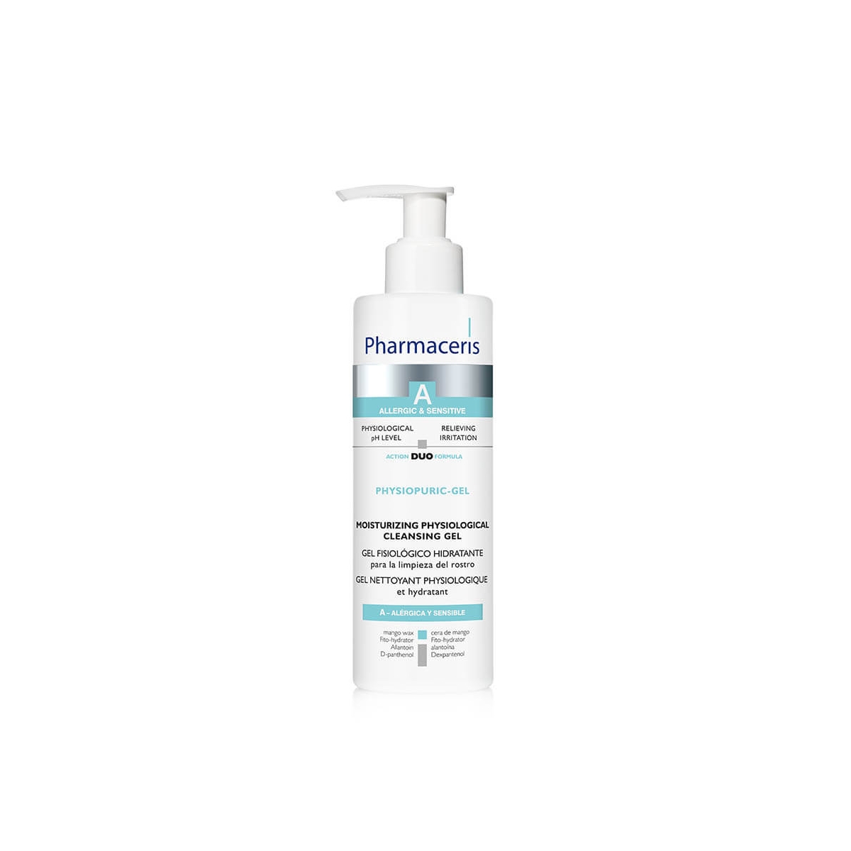 PHARMACERIS A fiziologinis gelis prausimuisi PHYSIOPURIC GEL, 190ml - 