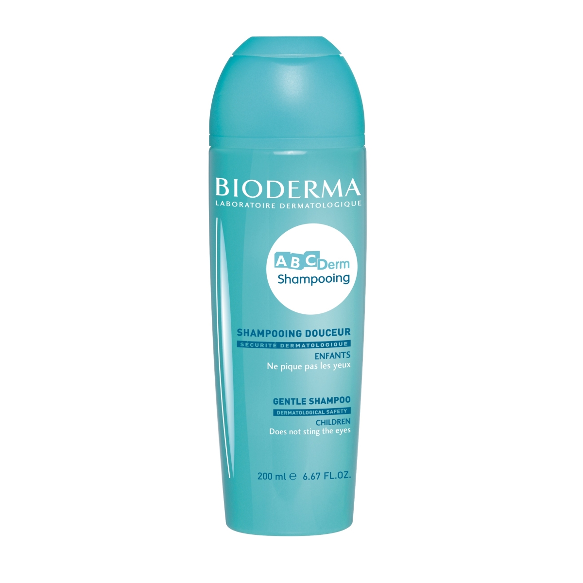 BIODERMA švelnus kasdienis šampūnas kūdikiams ir vaikams ABCDERM 200ml - 