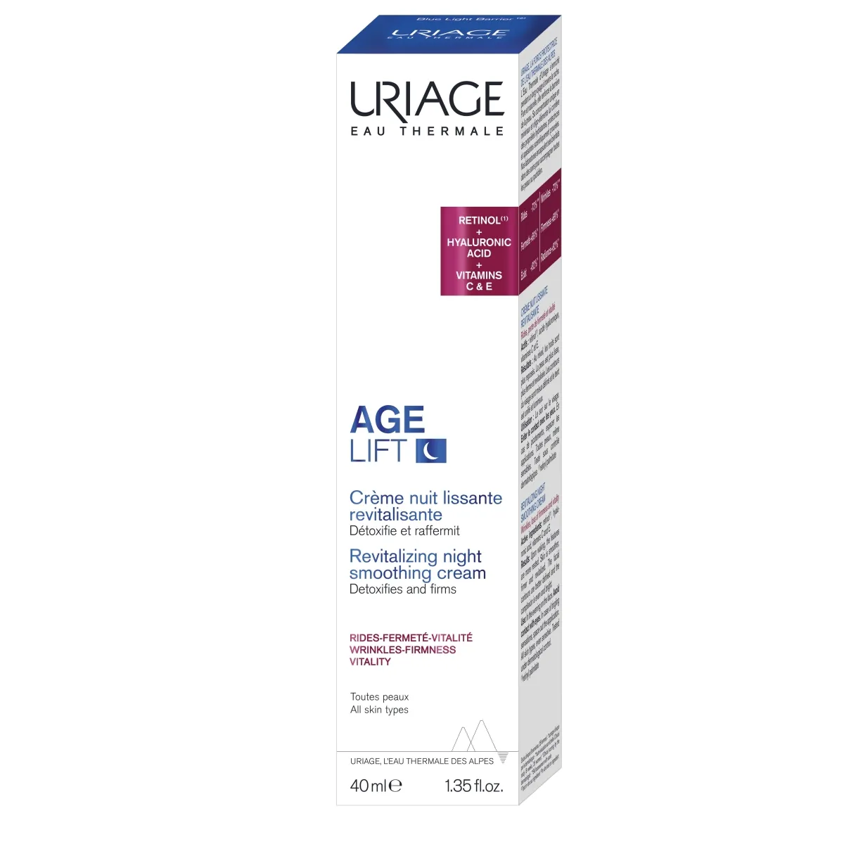 URIAGE naktinis kremas AGE LIFT, 40ml - 