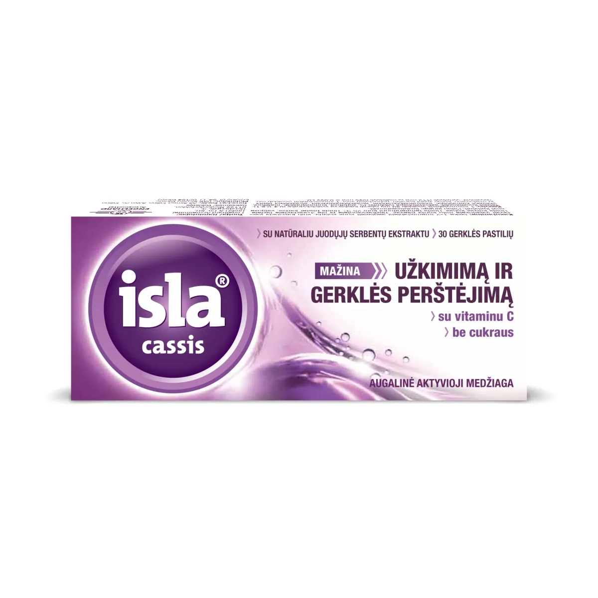 ISLA - CASIS, 30 pastilių - 