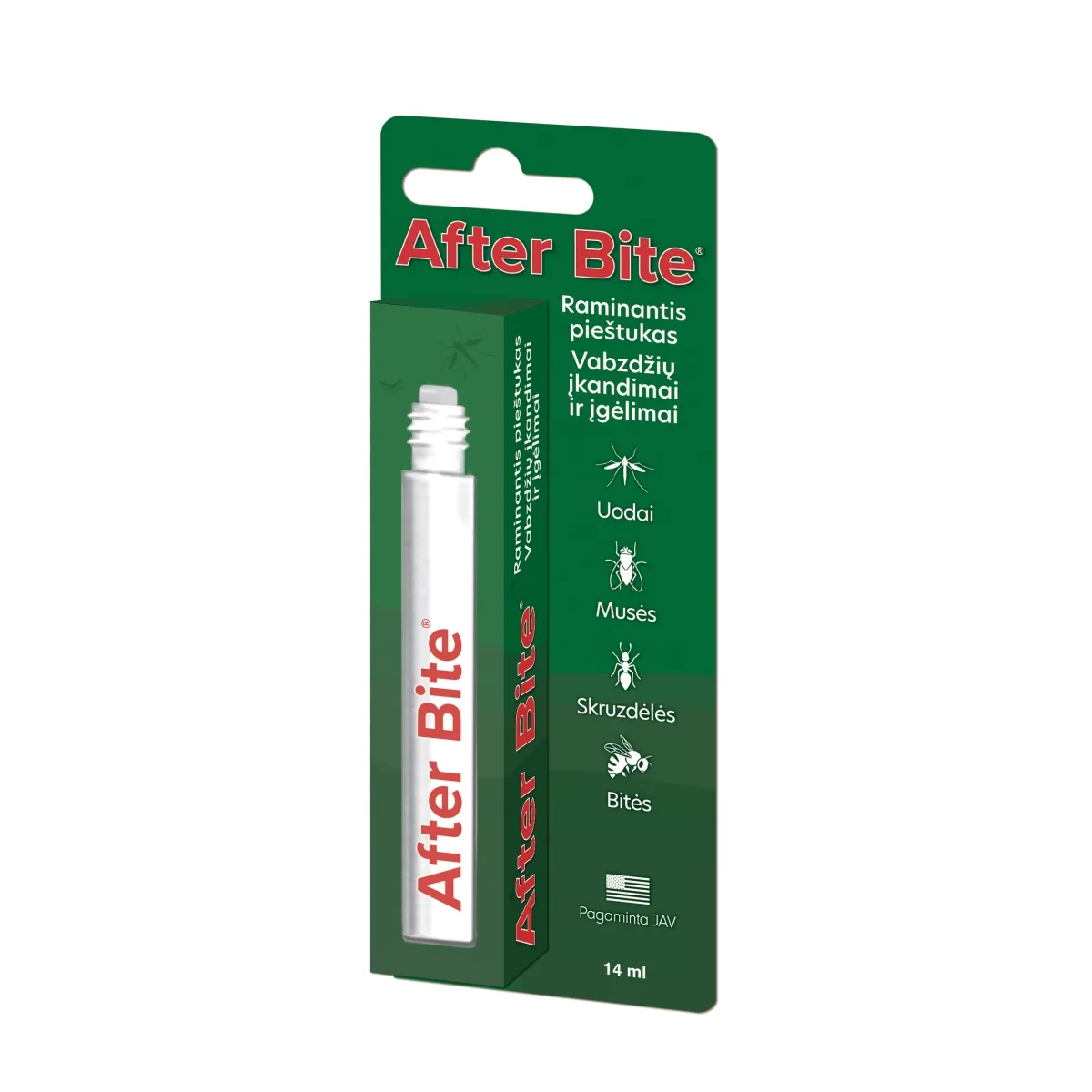 AFTER BITE odos pieštukas po vabzdžių įkandimo, 14 ml - 