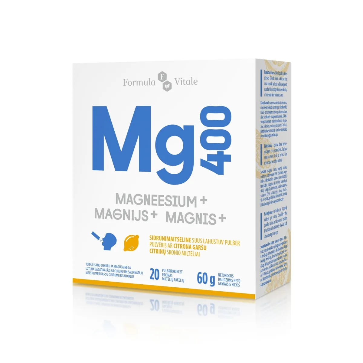 FORMULA VITALE Magnis 400+, N20 - 