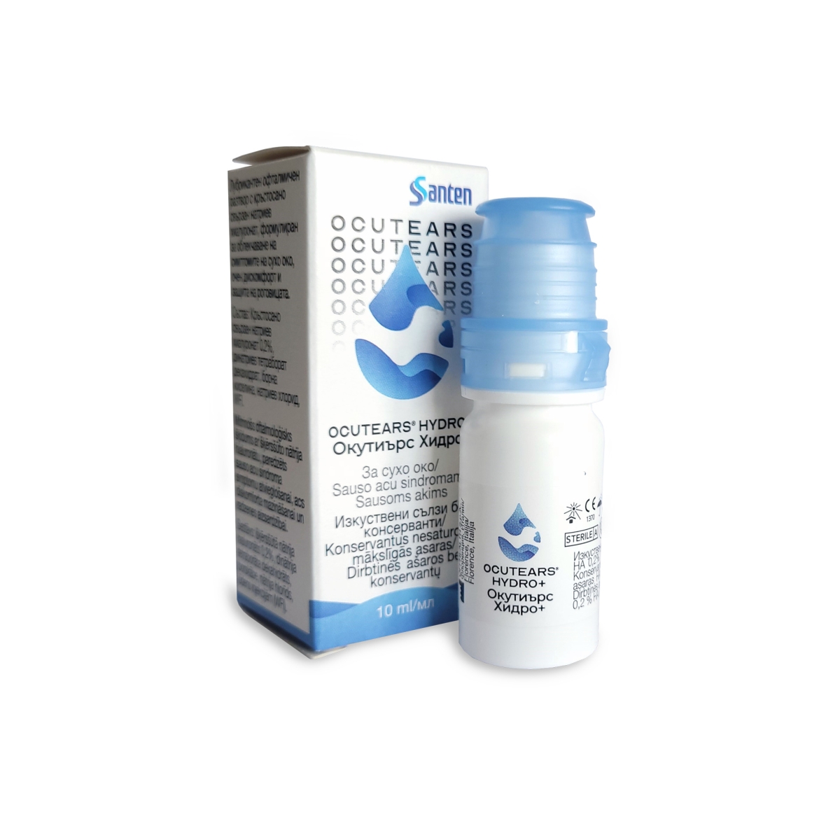 Ocutears Hydro+ drėkinamasis akių tirpalas, 10ml - 