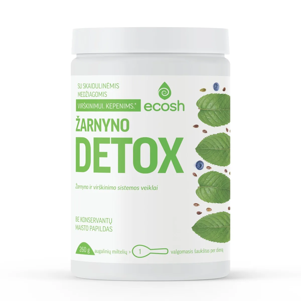 ECOSH Žarnyno DETOX, milteliai, 260 g. - 