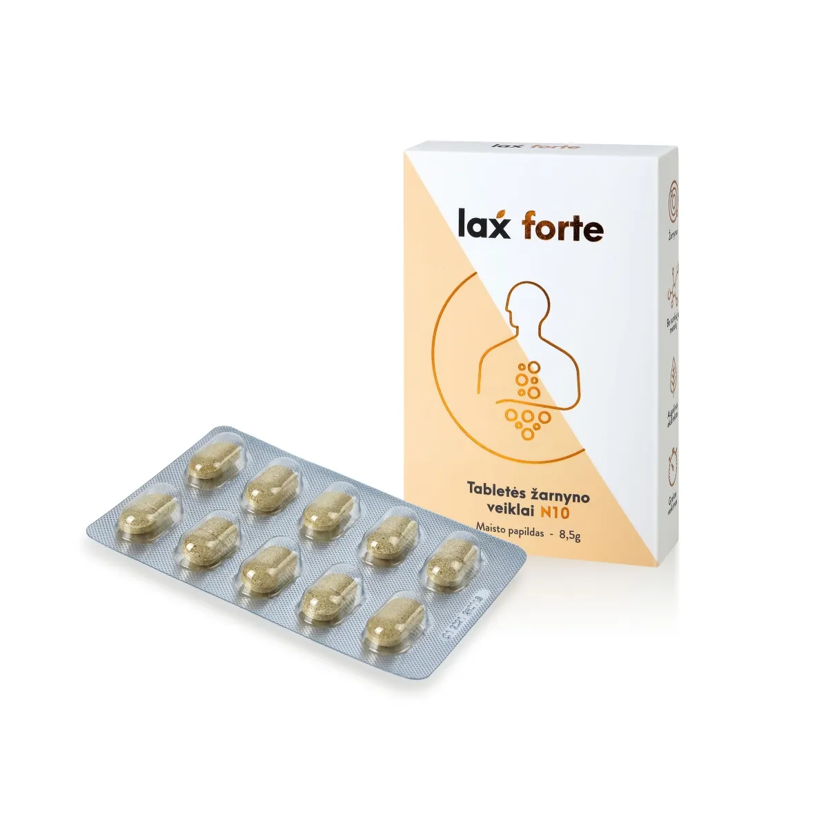 LAXFORTE tabletės, N10 - 