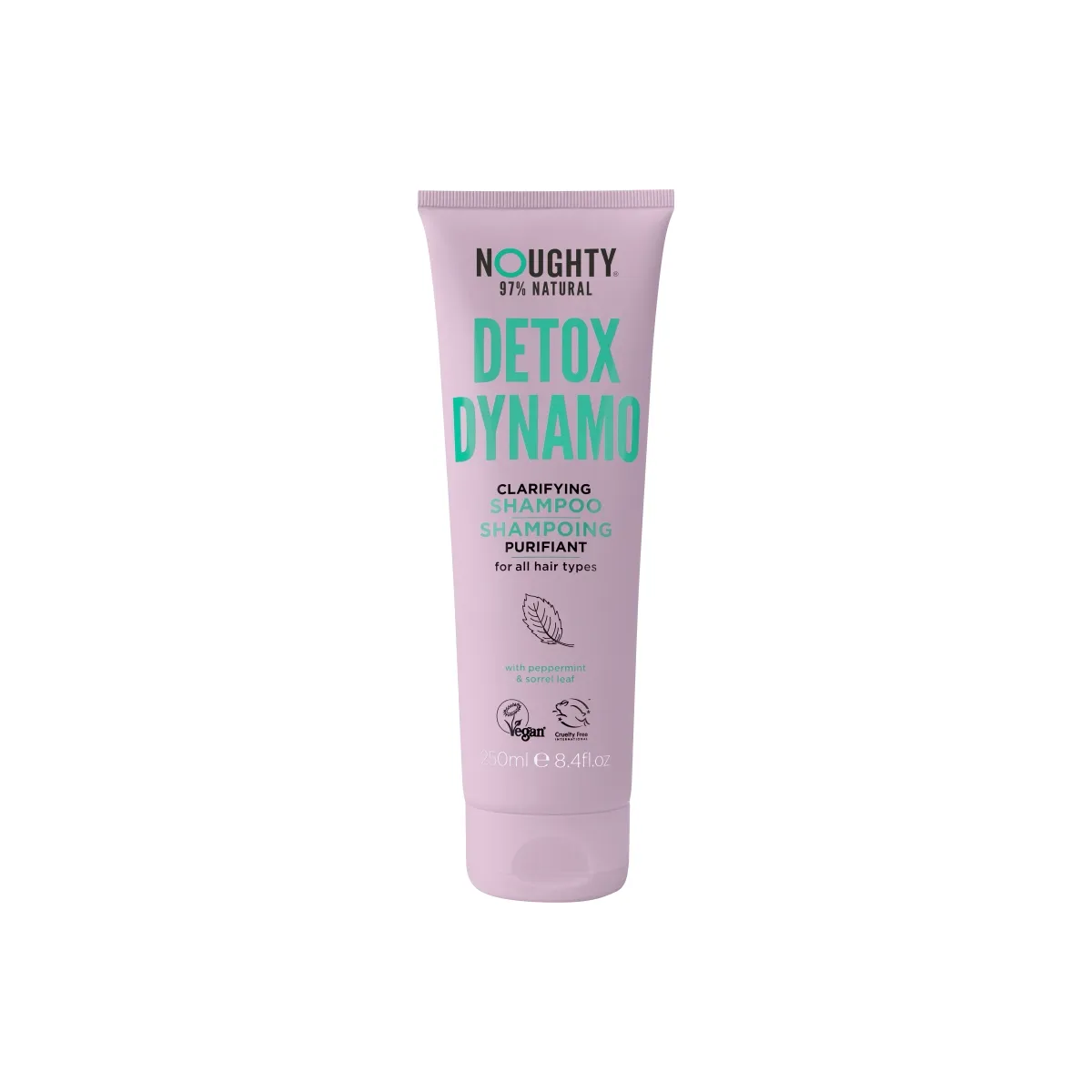 Noughty Detox Dynamo valomasis šampūnas visų tipų plaukams, 250ml - 