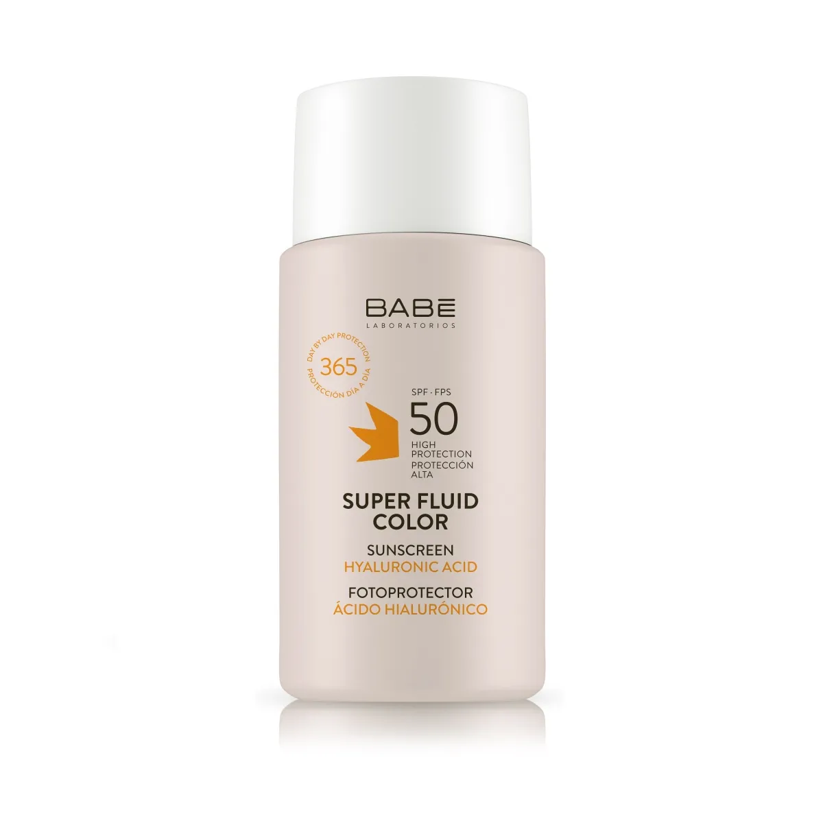 BABÉ apsauginė emulsija veidui, su spalva SUPER FLUID SPF50, 50ml - 