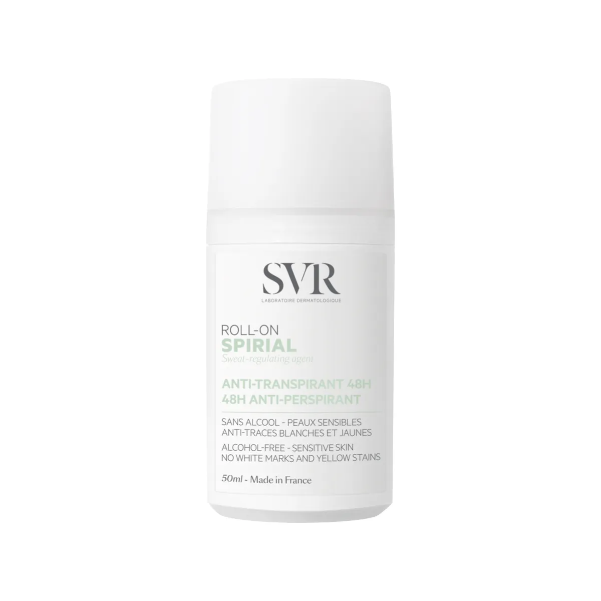 SVR rutulinis antiperspirantas nuo prakaitavimo SPIRIAL ROLL-ON, 50ml - 