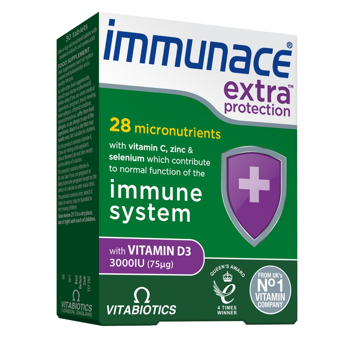 IMMUNACE EXTRA, 30 tablečių - 