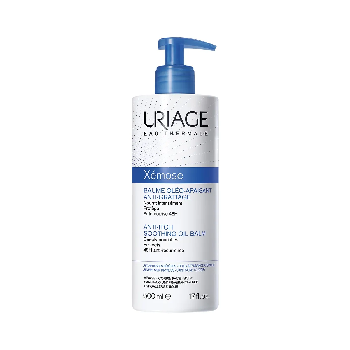 URIAGE aliejinis balzamas XEMOSE, 500ml - 