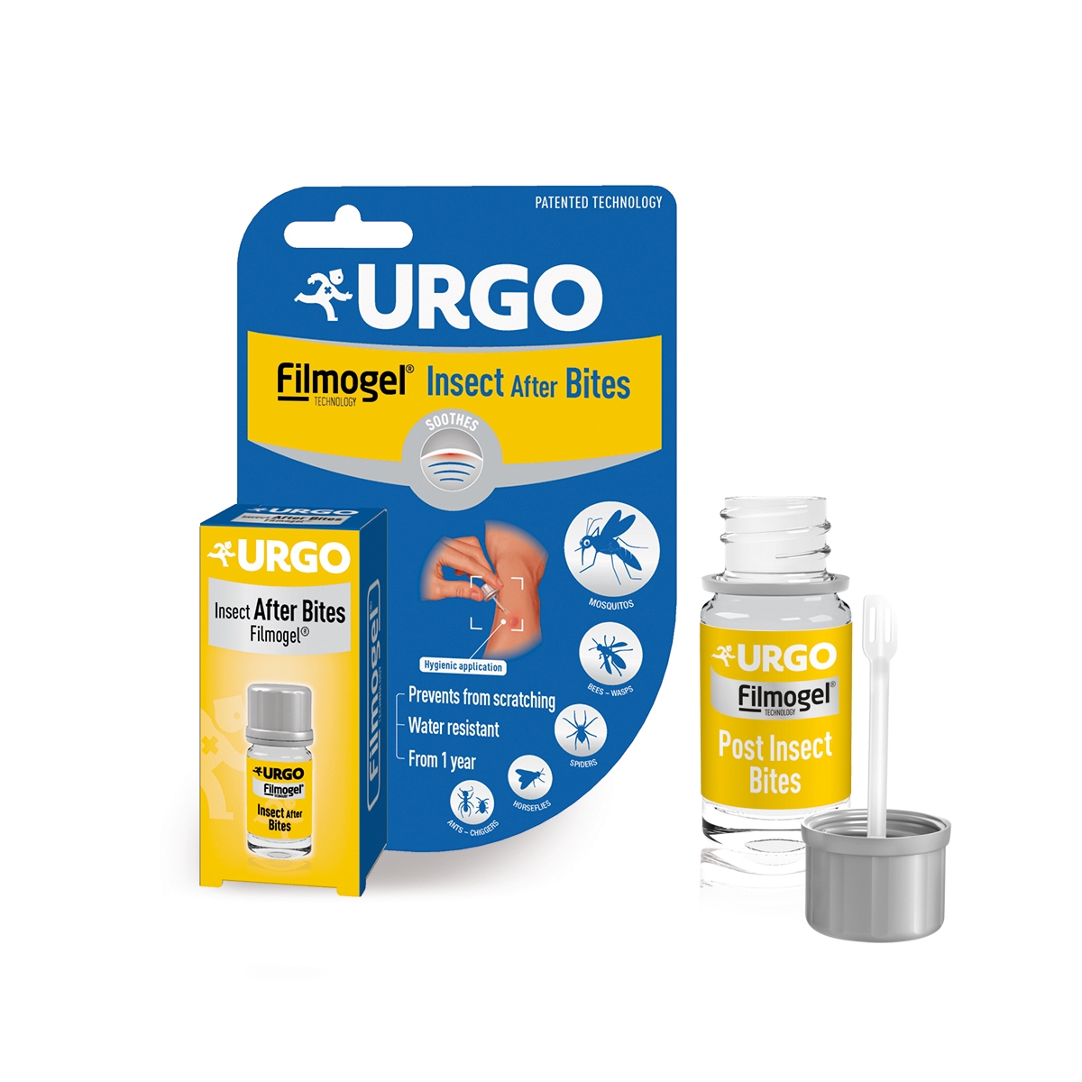 URGO gelis po vabzdžių įkandimo AFTER BITES, 3.25ml - 