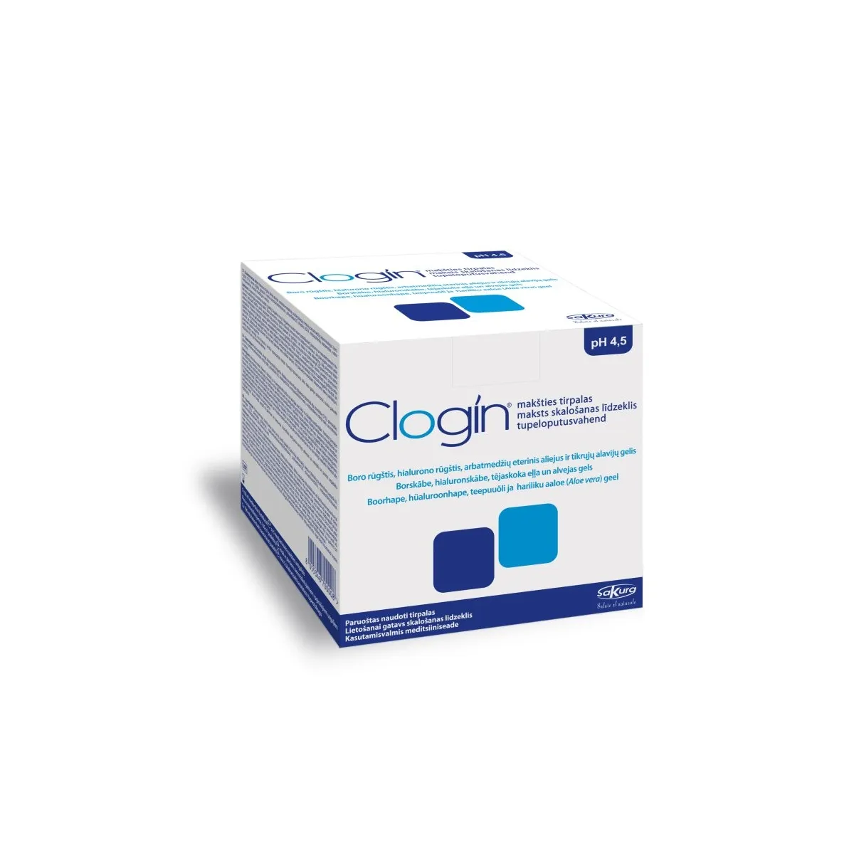 CLOGIN, makšties tirpalas, 5 buteliukai po 100 ml - 