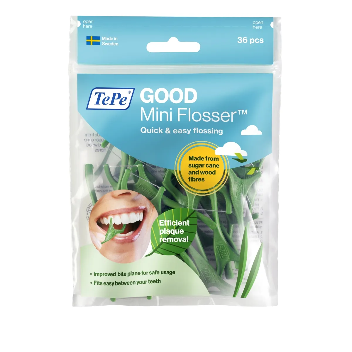 TEPE tarpdančių valiklis TEPE GOOD MINI FLOSSER, N36 - 