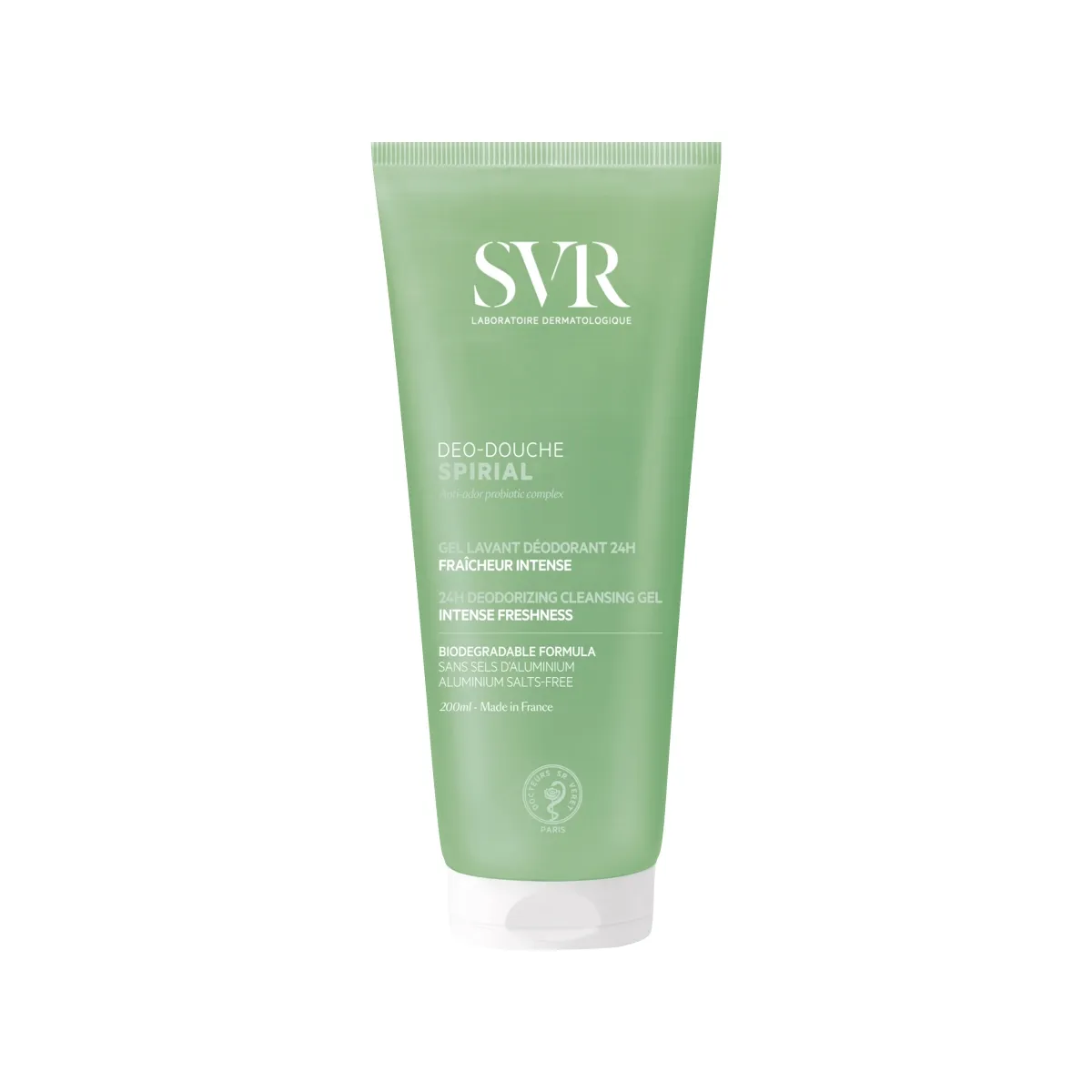 SVR dezodoruojanti dušo žėlė SPIRIAL DEO-DOUCHE, 200ml - 