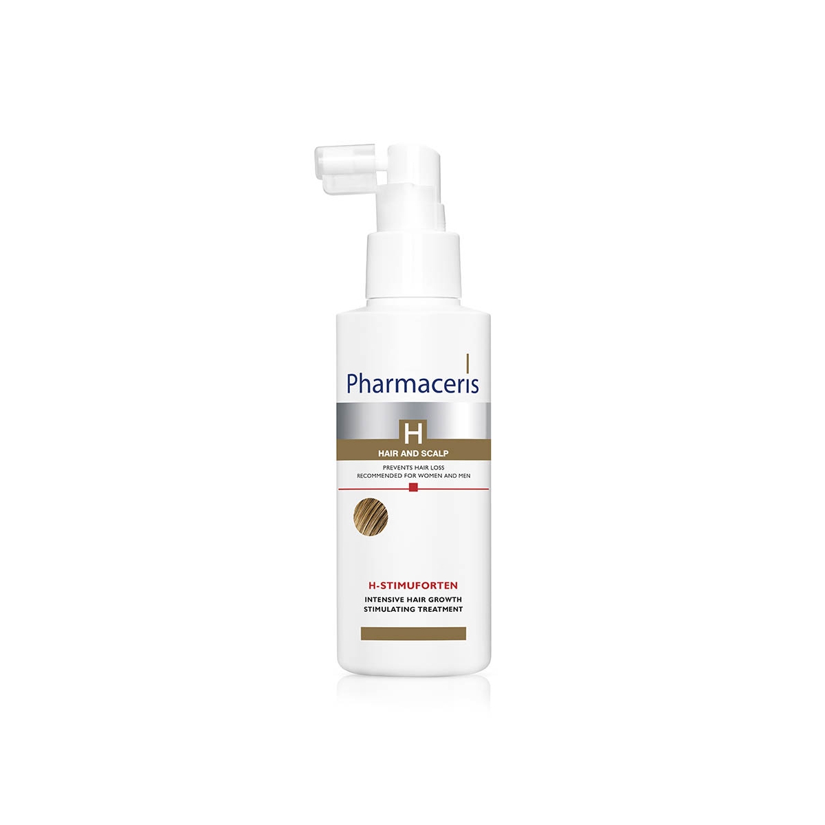 PHARMACERIS H, STIMUFORTEN priemonė plaukams, linkusiems slinkti, 125m - 