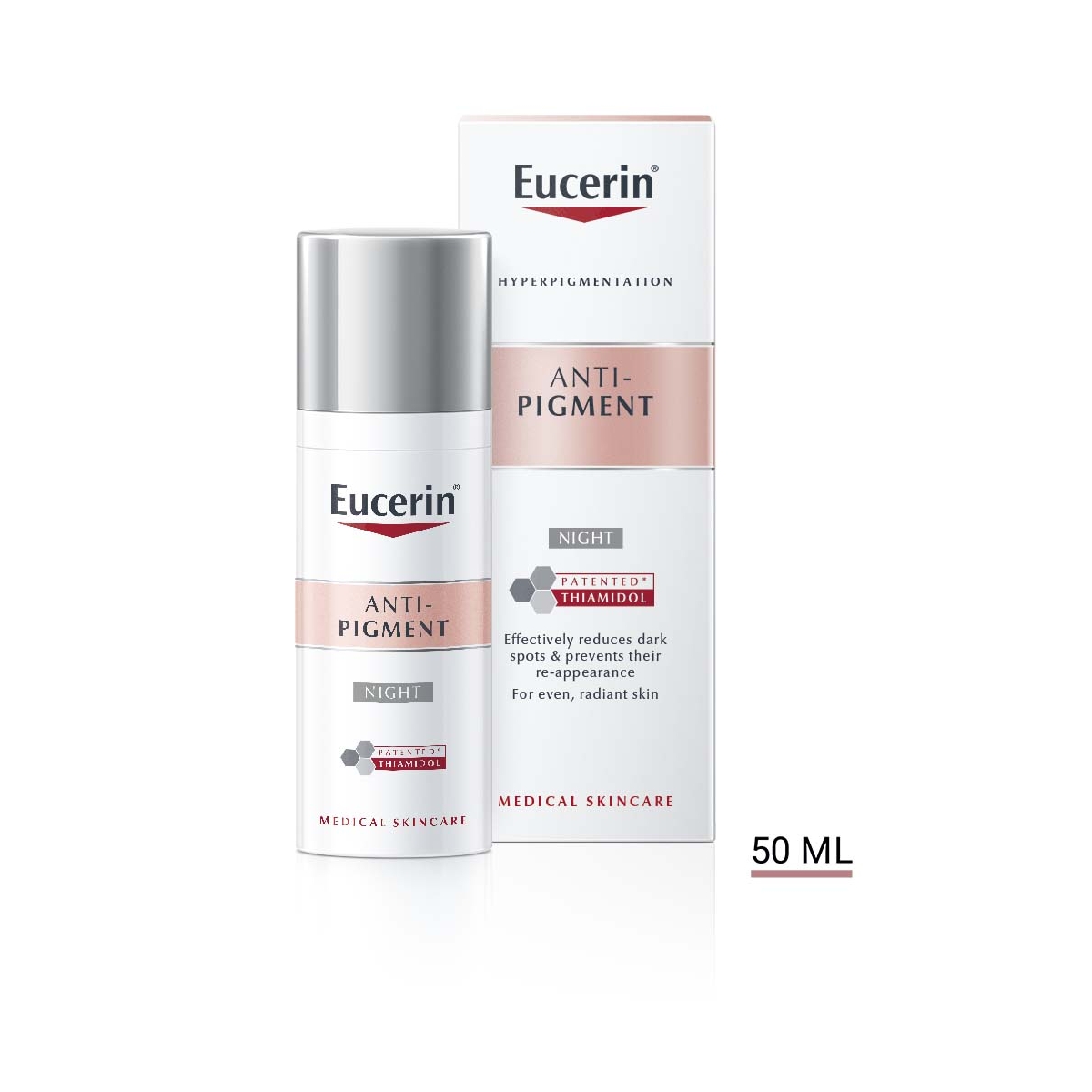 EUCERIN naktinis kremas ANTI-PIGMENT, 50ml - 