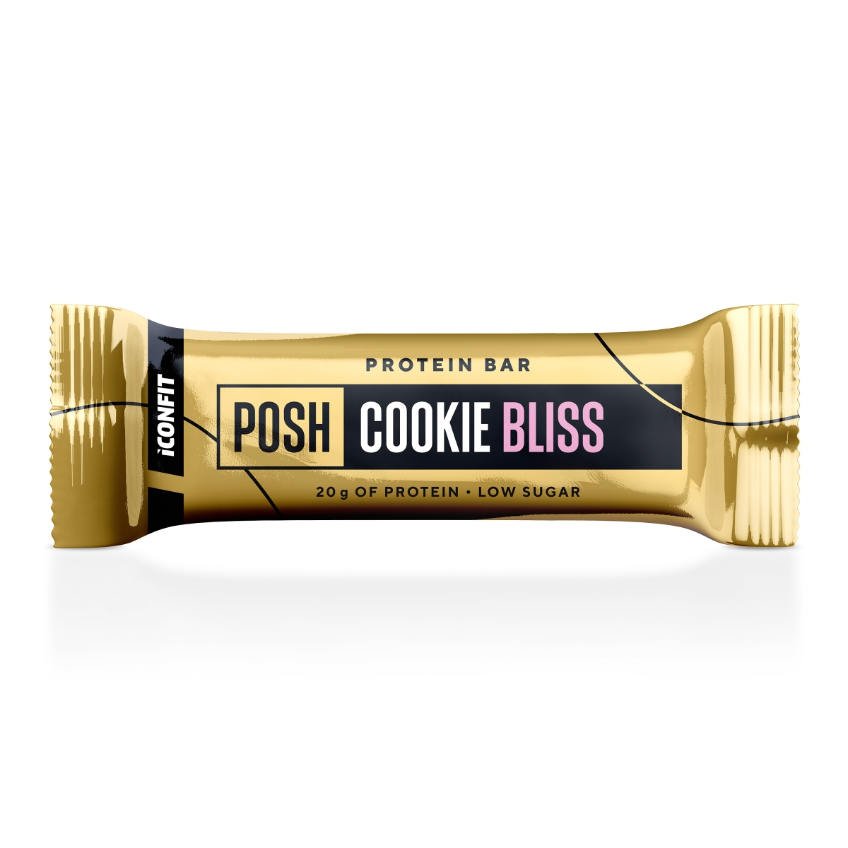 ICONFIT POSH Baltyminis Batonėlis Sausainių skonio 55g. - 
