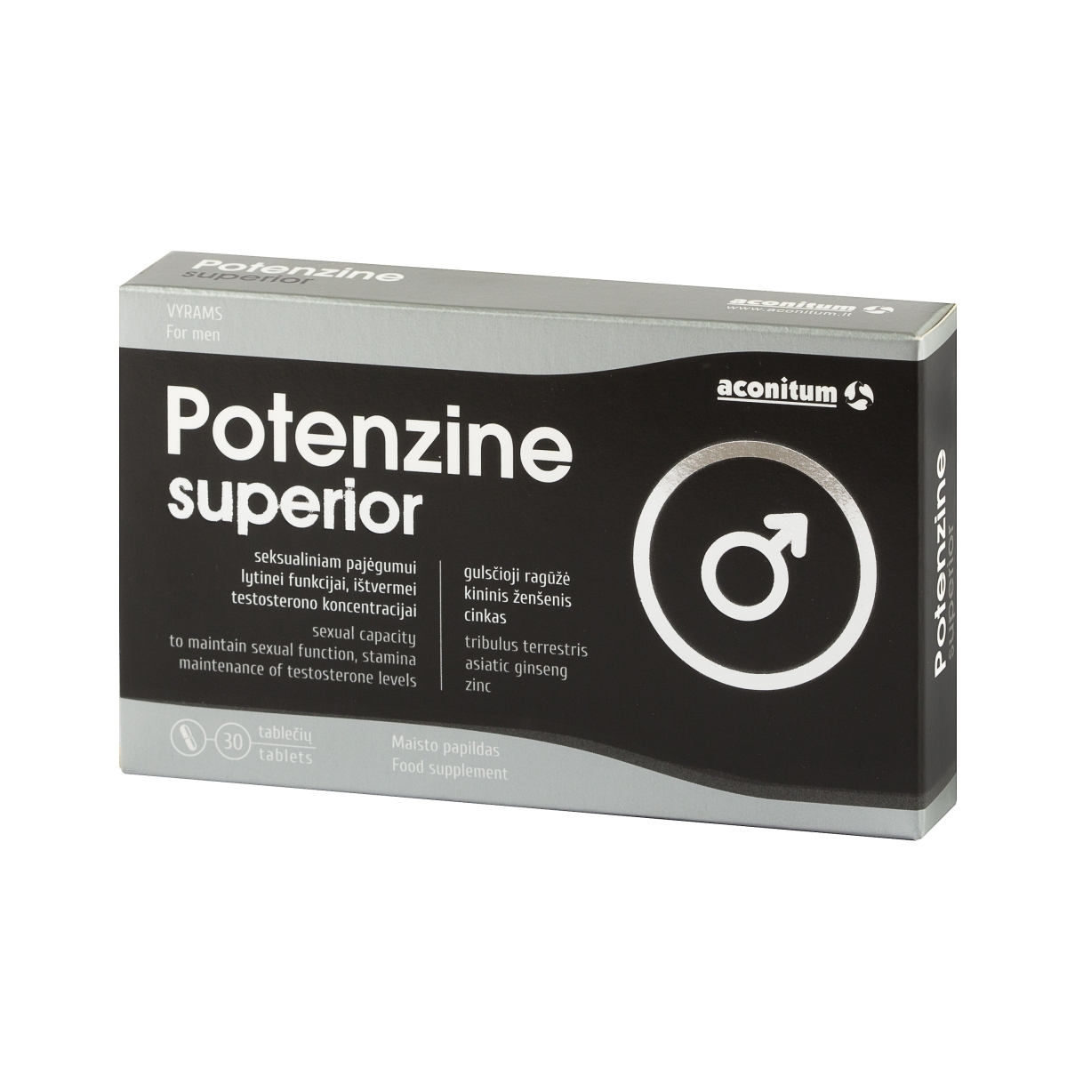 ACONITUM POTENZINE SUPERIOR, 30 tablečių - 