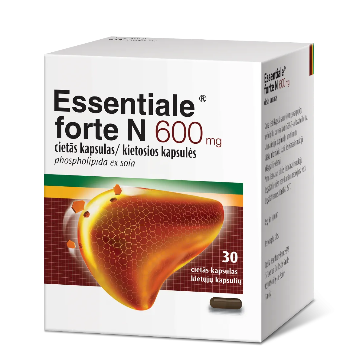 Essentiale forte N 600mg caps. N30 -  1