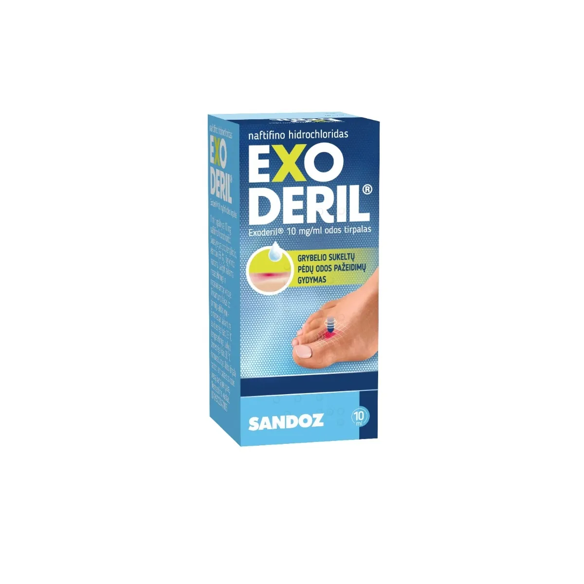 Exoderil 10 mg/ml odos tirpalas 10ml N1 - 