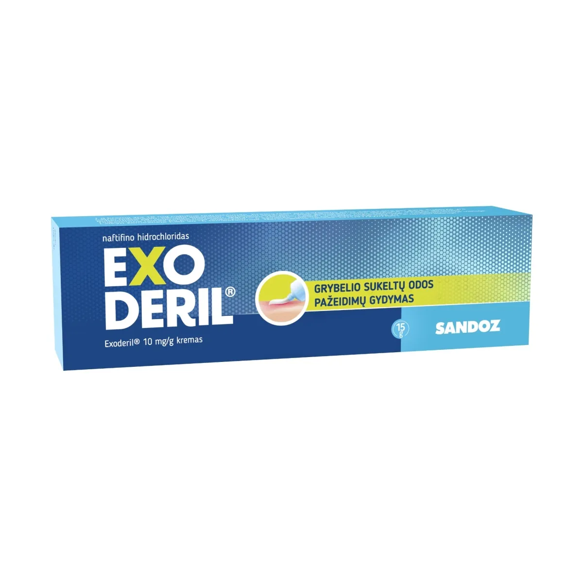 Exoderil 10mg/g kremas 15g N1 - 