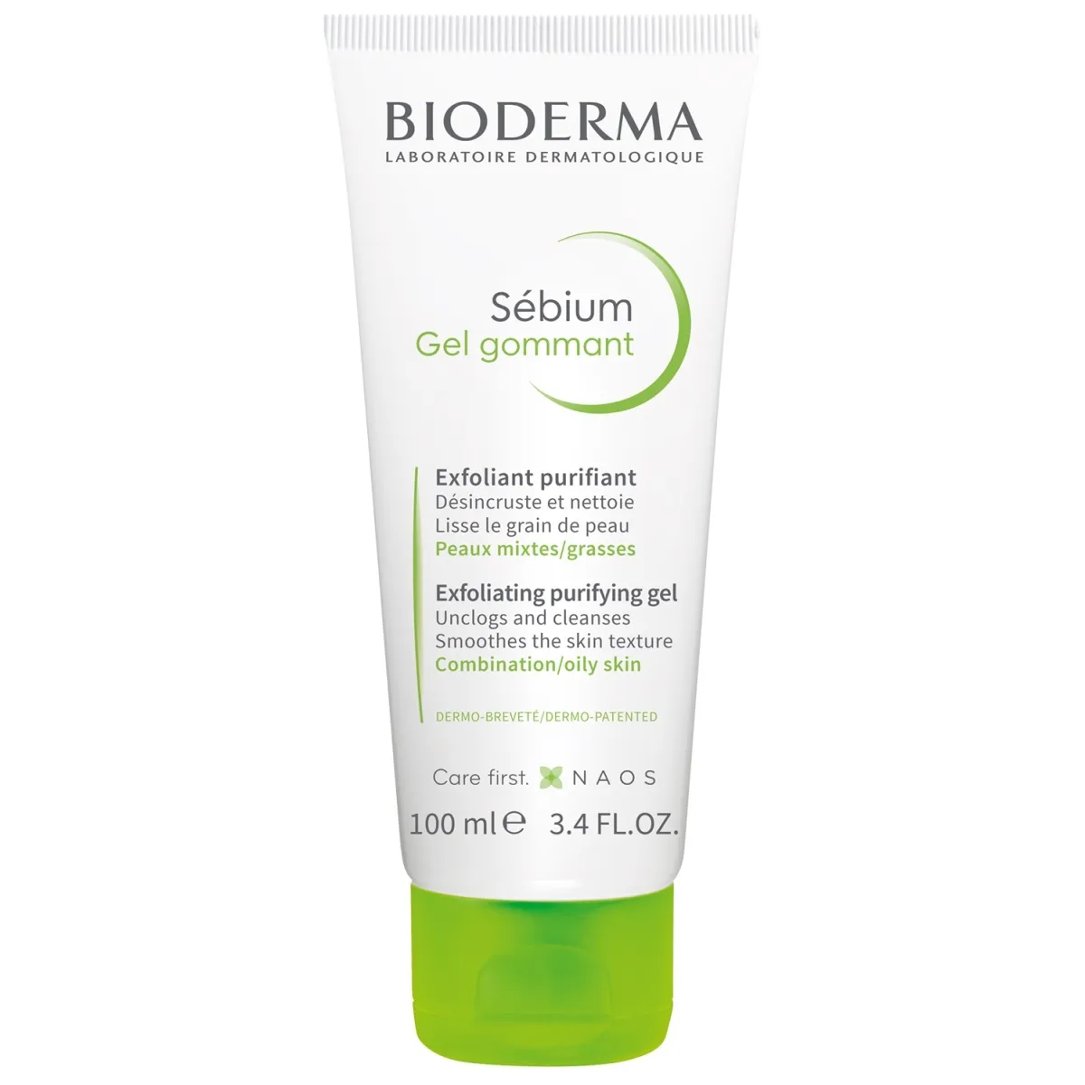 BIODERMA veido odos šveitiklis riebiai odai  SEBIUM GEL GOMMANT, 100 m - 