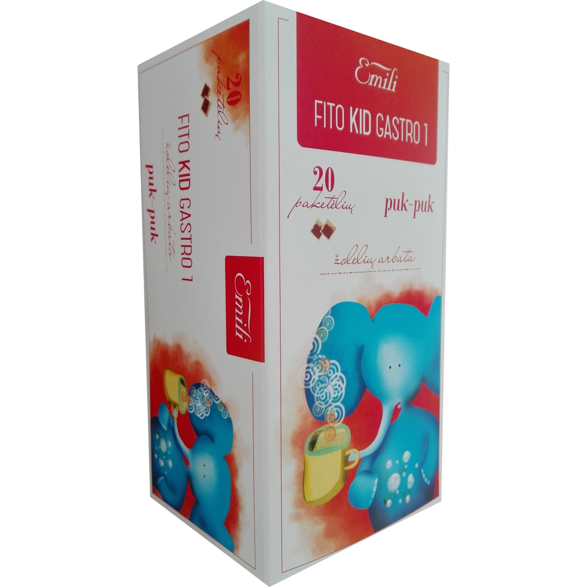 EMILI arbata FITO KID GASTRO 1, 1.5g x N20 - 