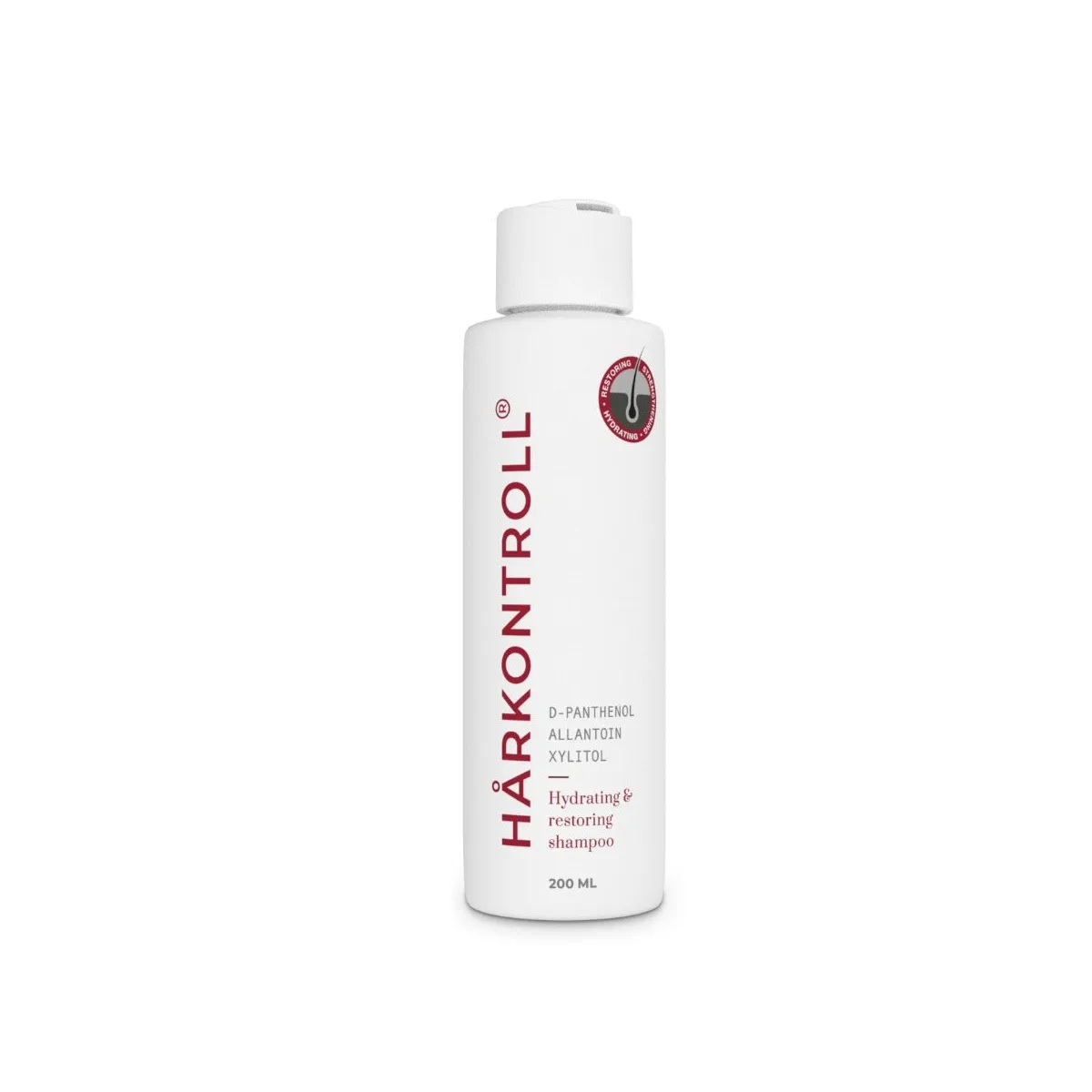HÅRKONTROLL drėkinantis Ir atkuriantis šampūnas, 200ml - 