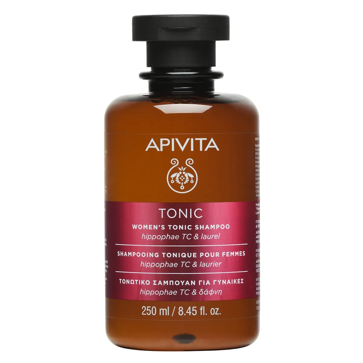 APIVITA šampūnas moterims tonizuojamasis TONIC, 250ml - 
