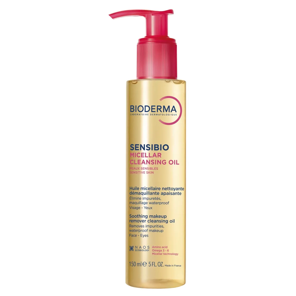 'BIODERMA  aliejinis  prausiklis SENSIBIO MICELLAR CLEANSING OIL 150 m - 