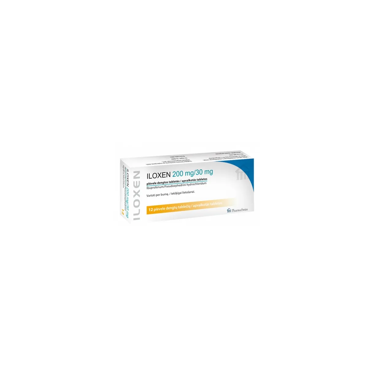 Iloxen 200mg/30mg tab.N12 - 