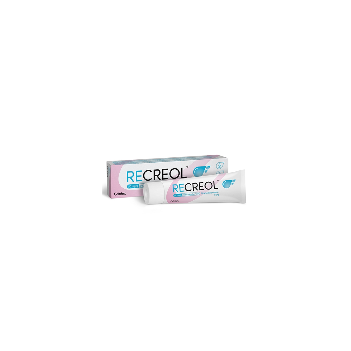 RECREOL 50mg/g tepalas 50g - 