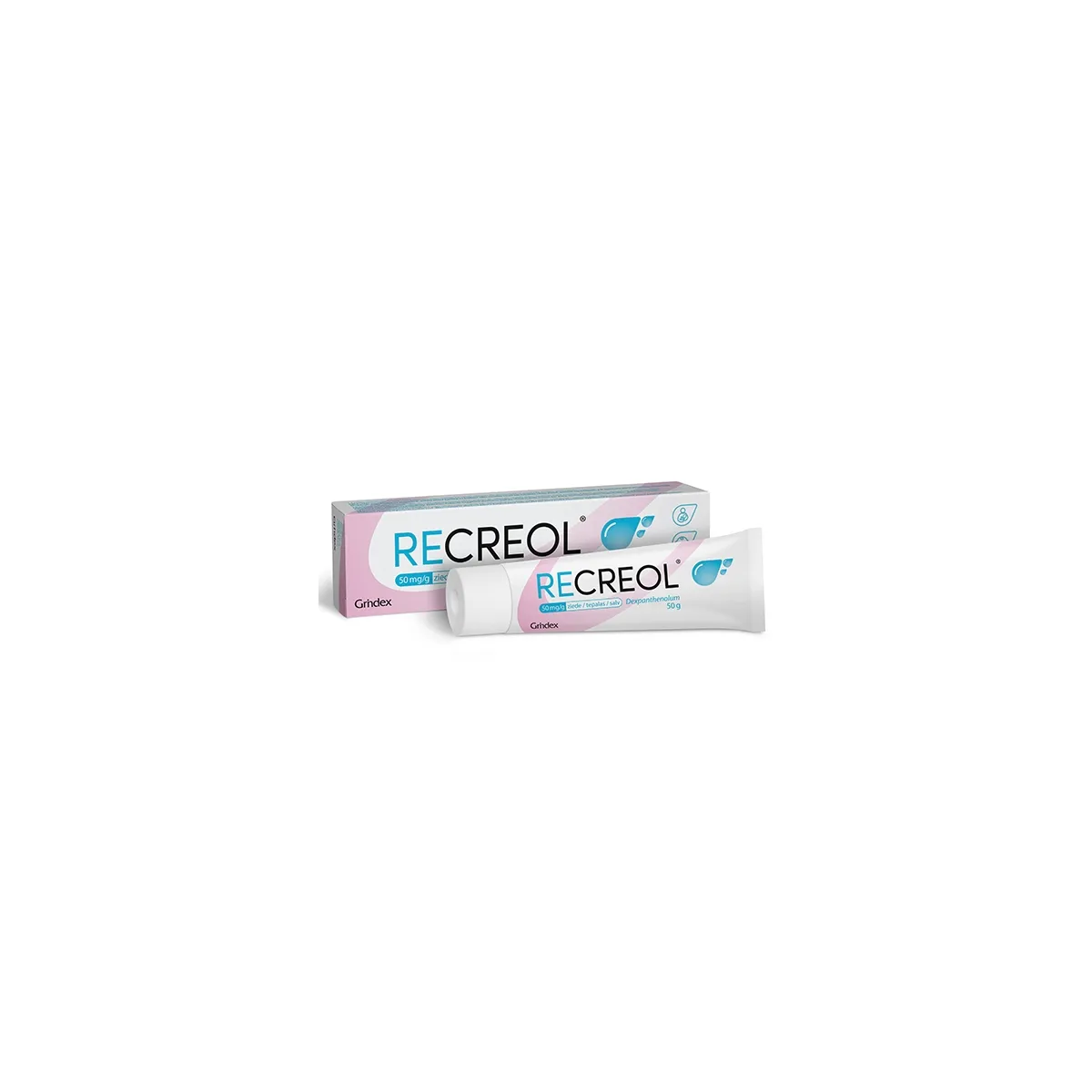 RECREOL 50mg/g tepalas 50g - 