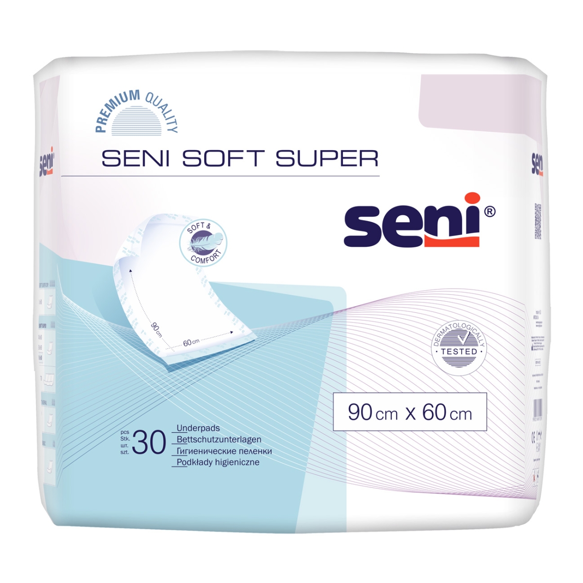SENI Soft Super 60x90 paklotai N30 - 