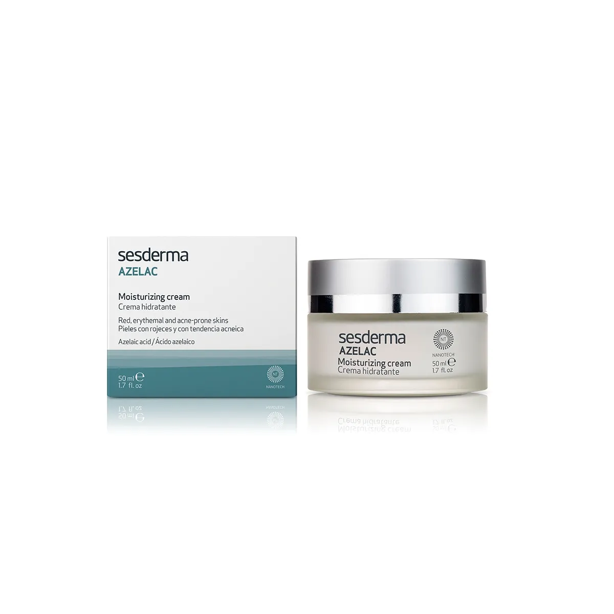 SESDERMA drėkinamasis kremas AZELAC, 50ml - 