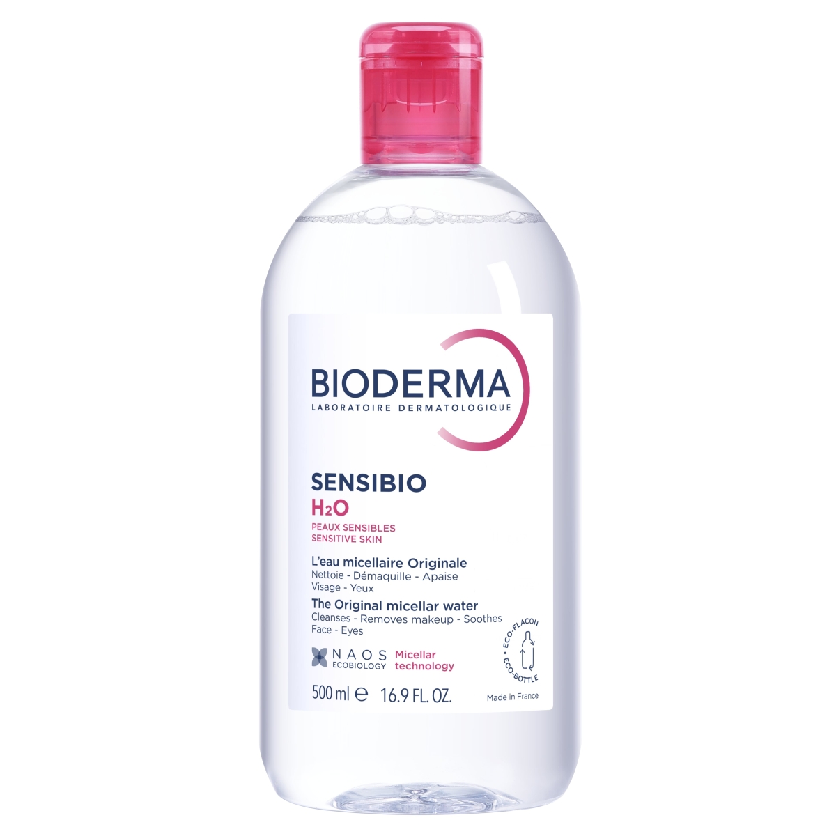 BIODERMA micelinis valomasis vanduo SENSIBIO H2O, 500ml - 