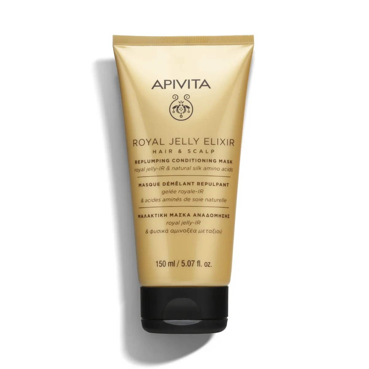 APIVITA plaukų kondicionierius-kaukė JELLY ELIXIR, 150ml - 