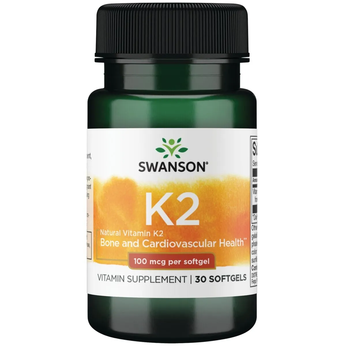SWANSON Vitaminas K2 100 mcg - 