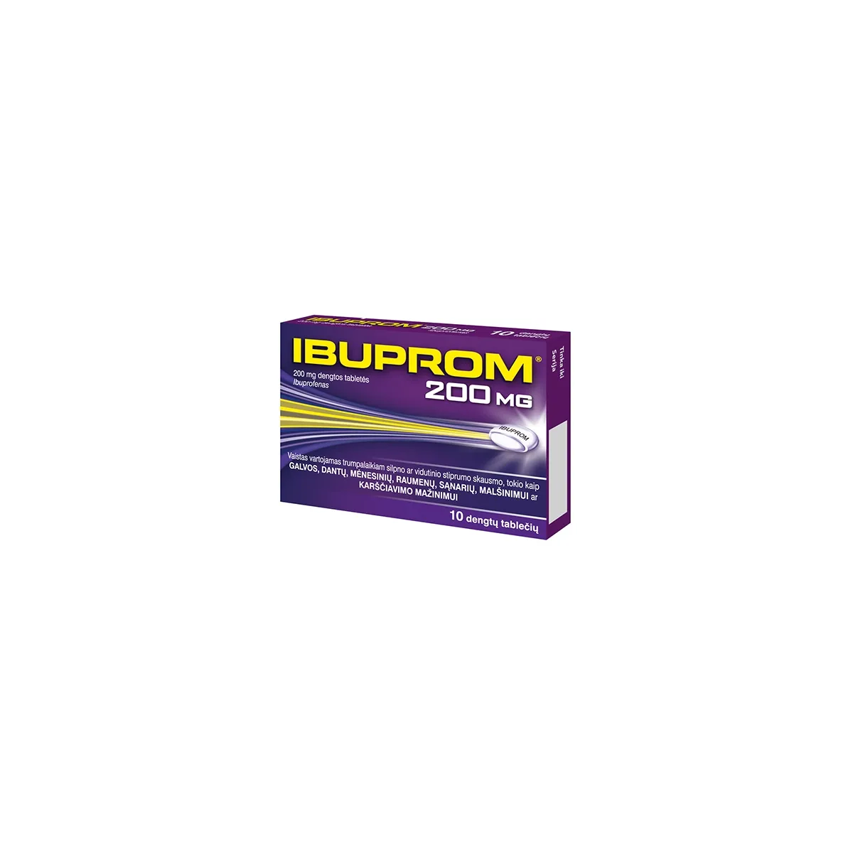 Ibuprom 200mg tab. N10 -  1