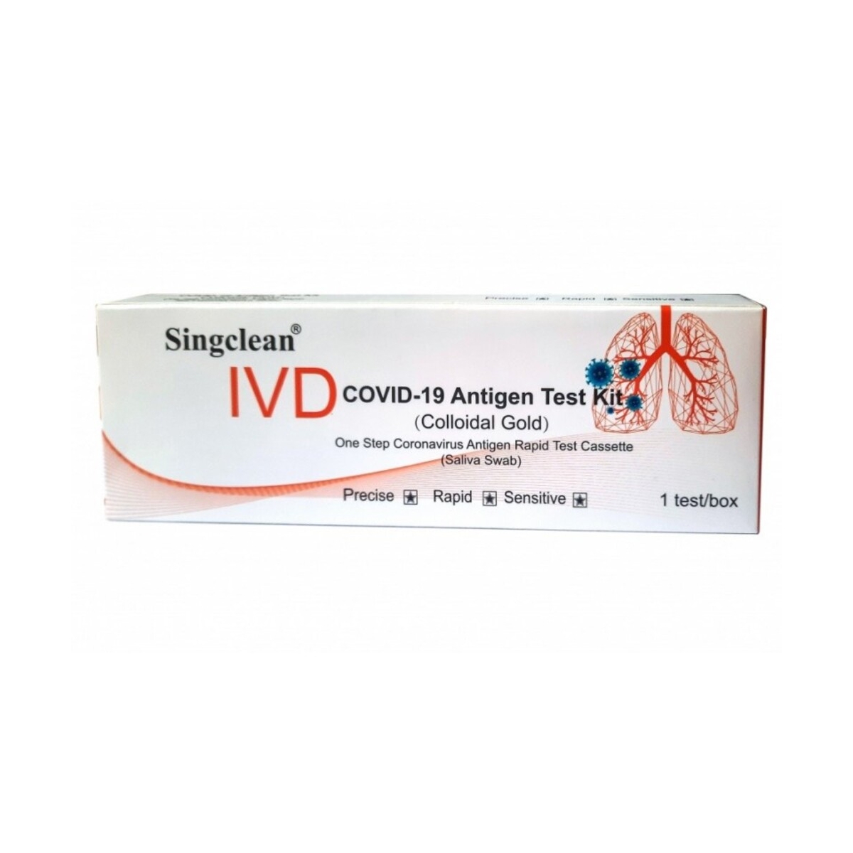 SINGCLEAN greitasis COVID-19 antigeno testas iš seilių, N1 - 