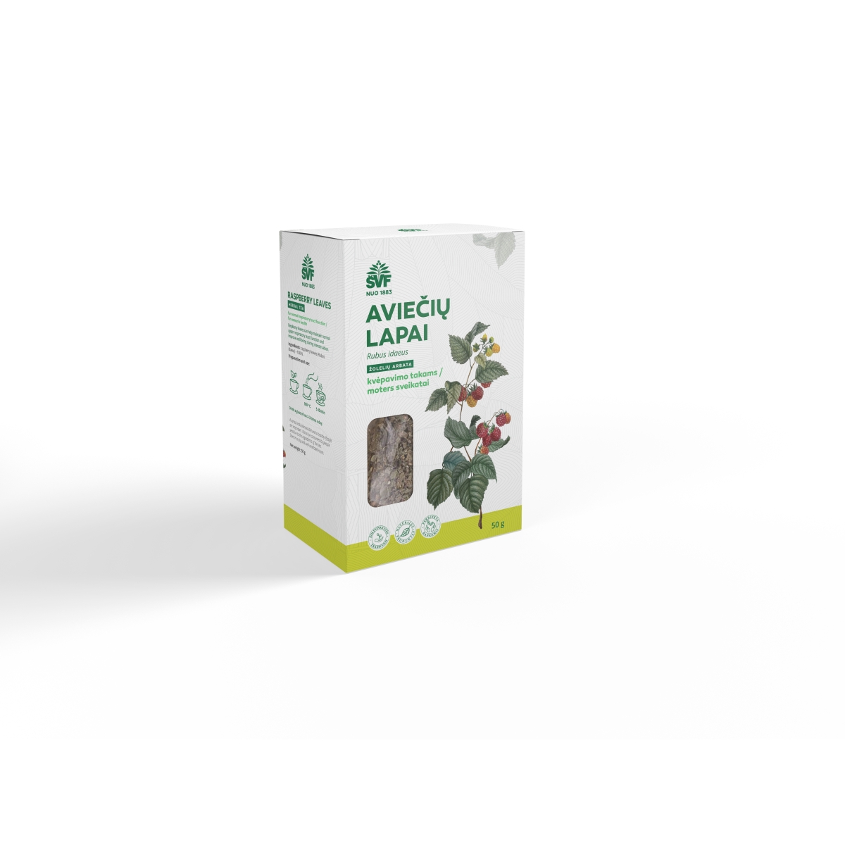 ŠVF žolelių arbata AVIEČIŲ LAPAI, 50g - 