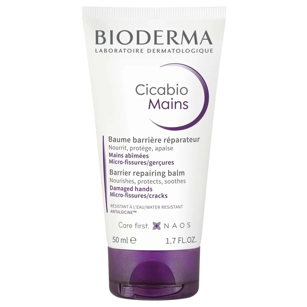 BIODERMA Cicabio Mains atkuriamasis rankų balzamas, 50ml - 
