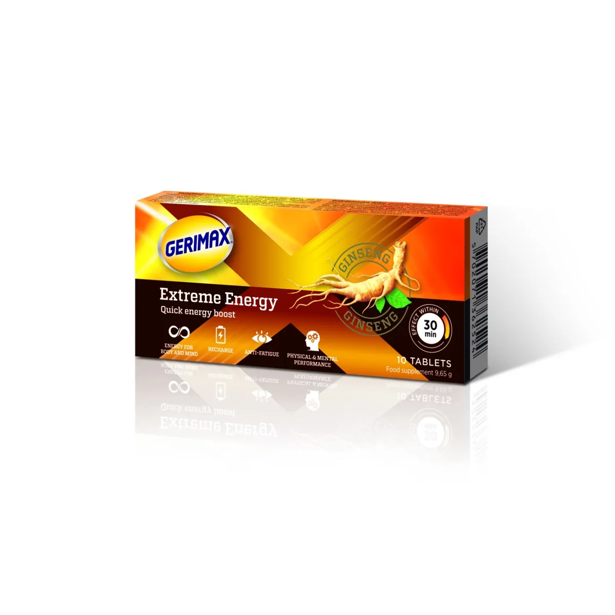 GERIMAX EXTREME ENERGY, 10 tabl. - 