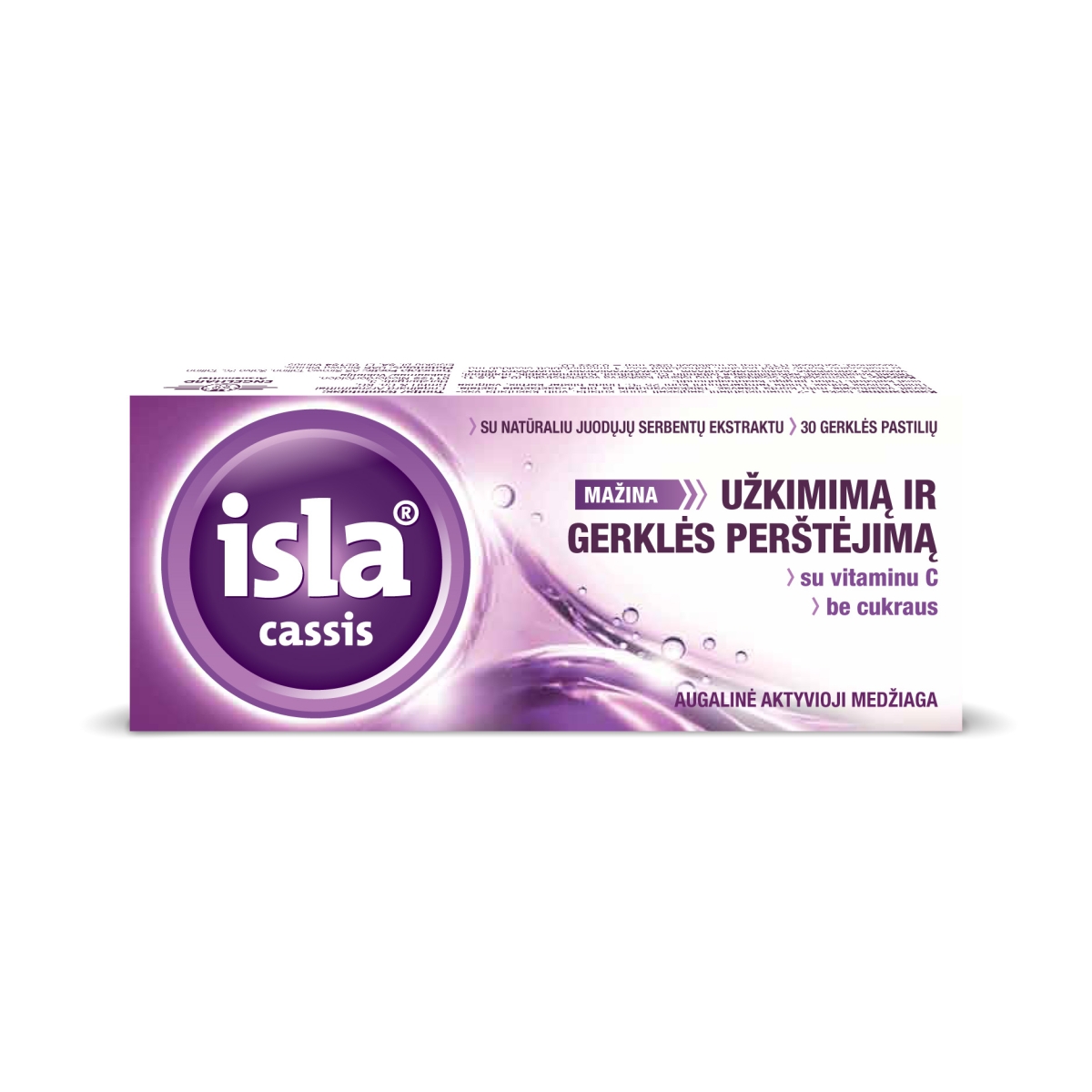 ISLA - CASIS, 30 pastilių - 