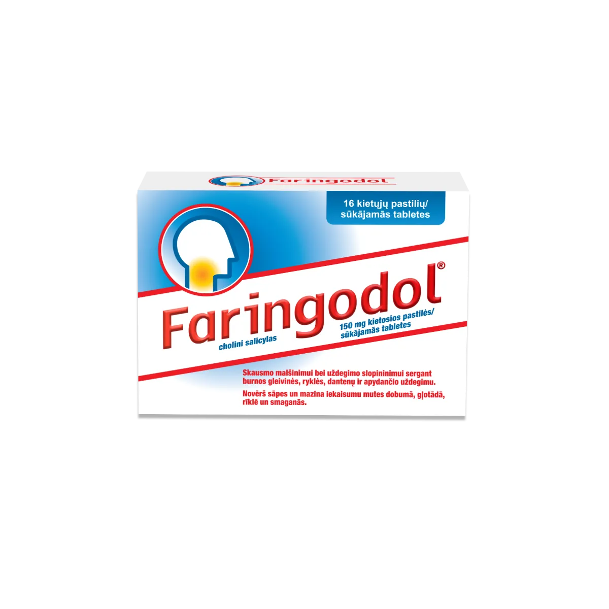 Faringodol past. 150mg N16 - 