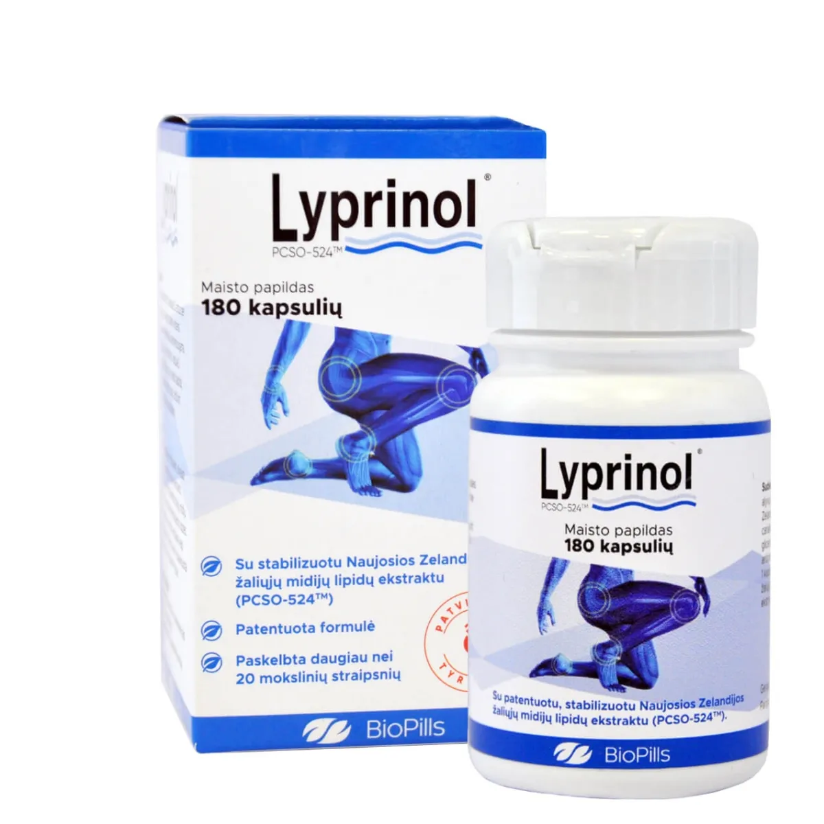 LYPRINOL PCSO-524, 180 kapsulių - 